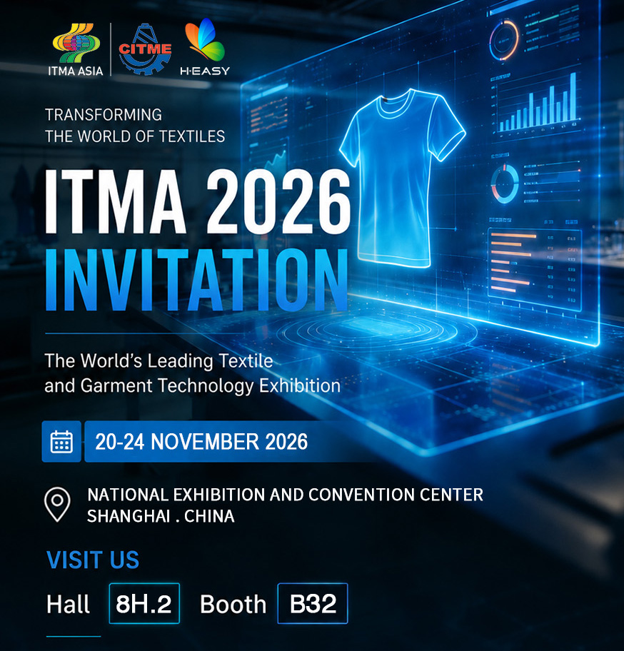 H-EASY Presents Dual‑Station DTG Printer at ITMA Asia 2026 Shanghai